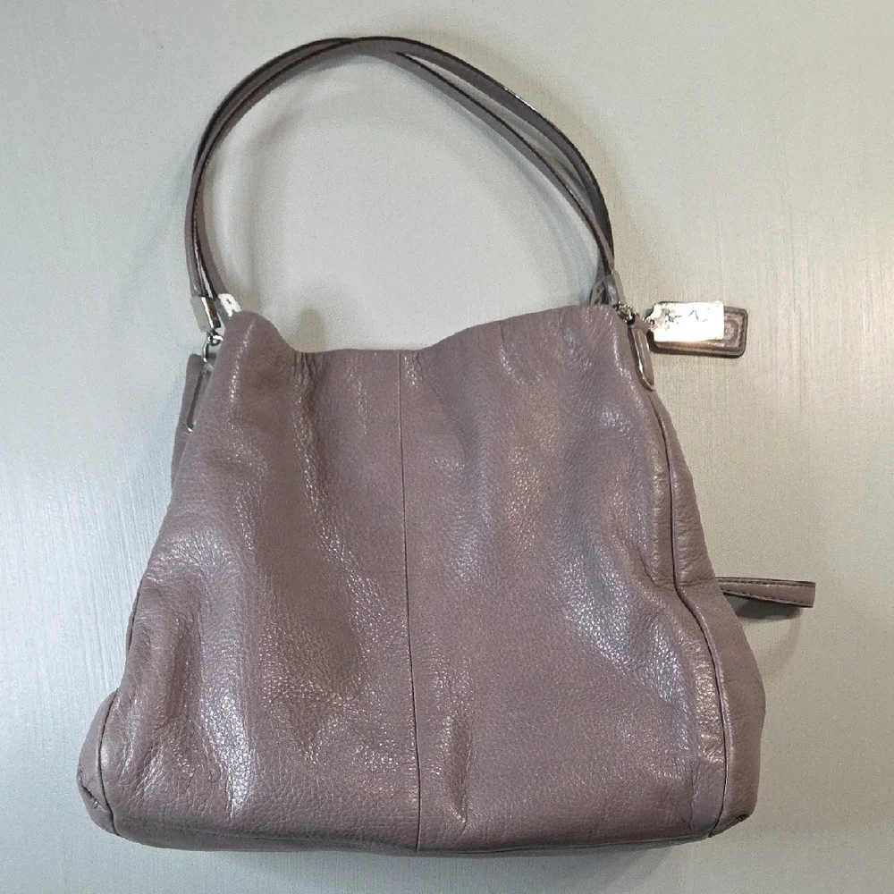 Coach Madison Phoebe Leather Shoulder Bag